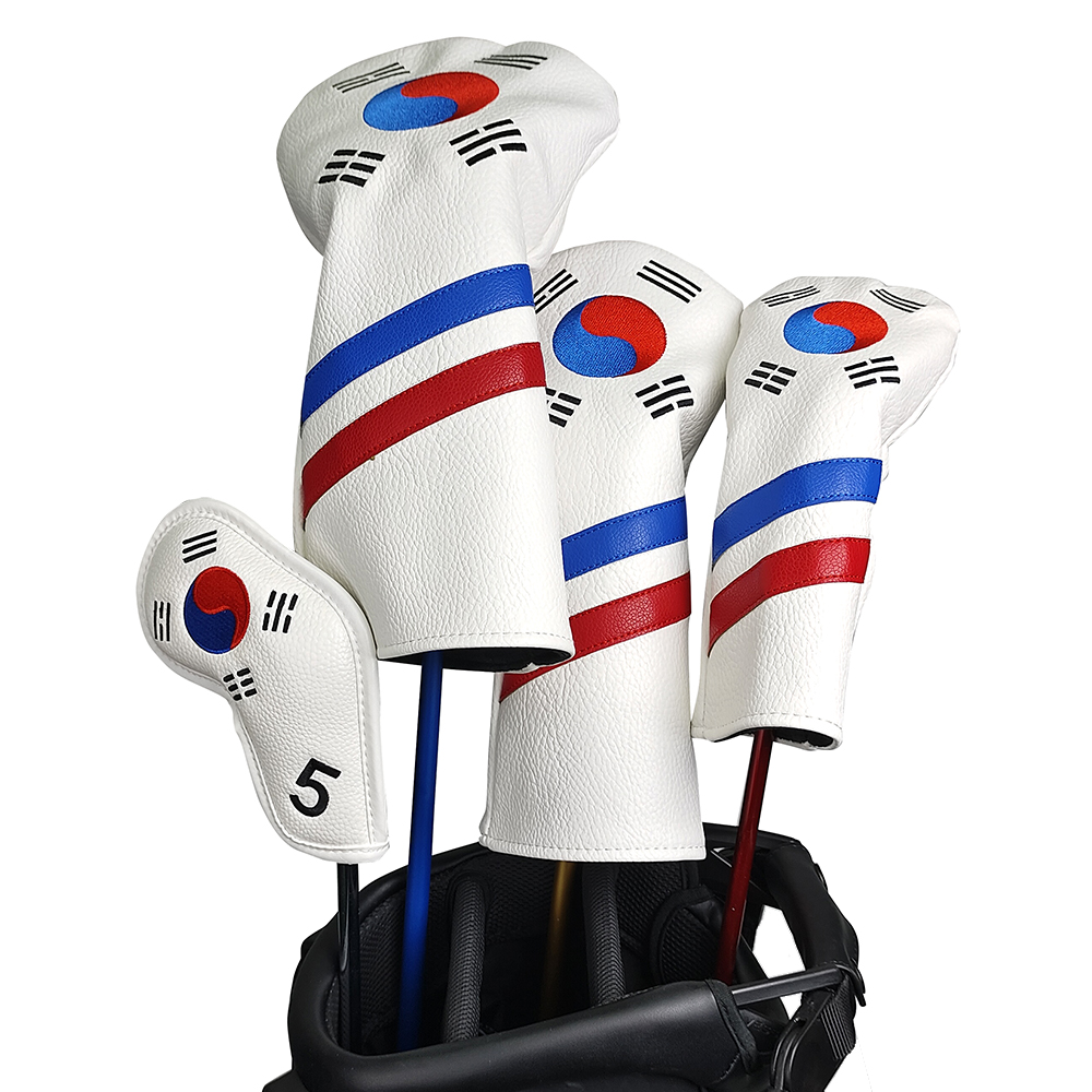 Golf Equipment Set - Набор патриотических чехлов для гольф-клюшек из