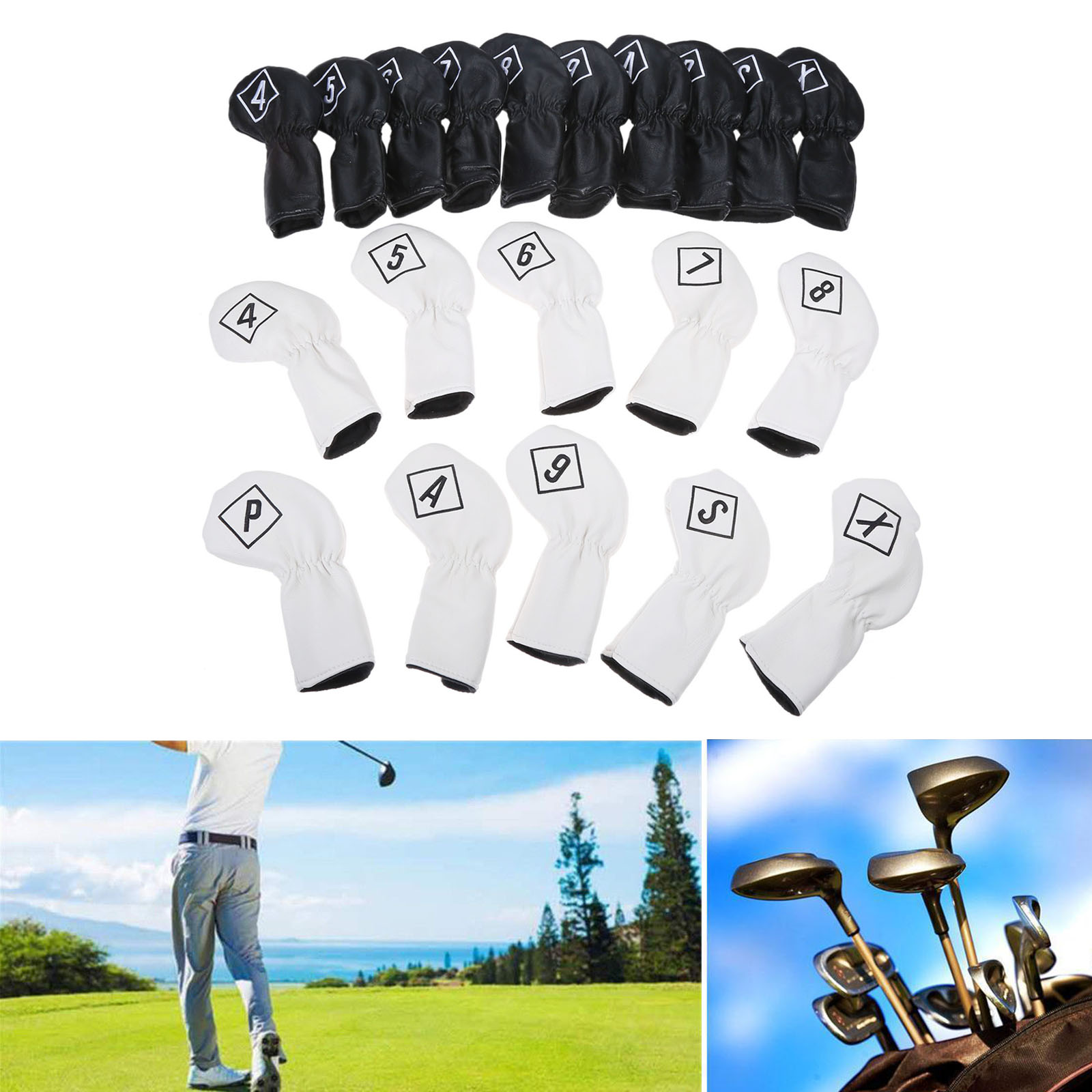 10 шт./компл. чехлы для гольфа – обзор и цена Golf Equipment Set